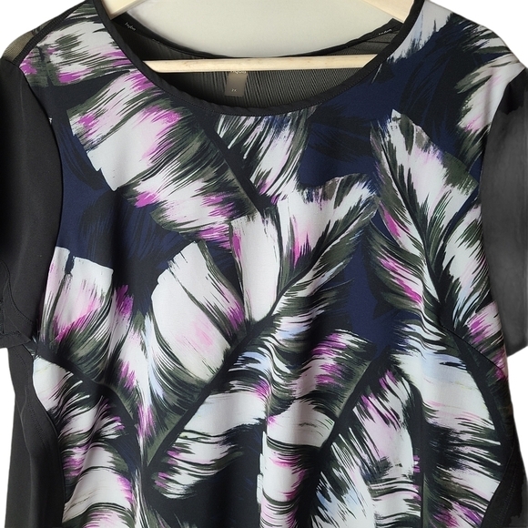 Hyba minimalist loose relaxed crew neck tee shirt ultra soft black - Picture 2 of 7